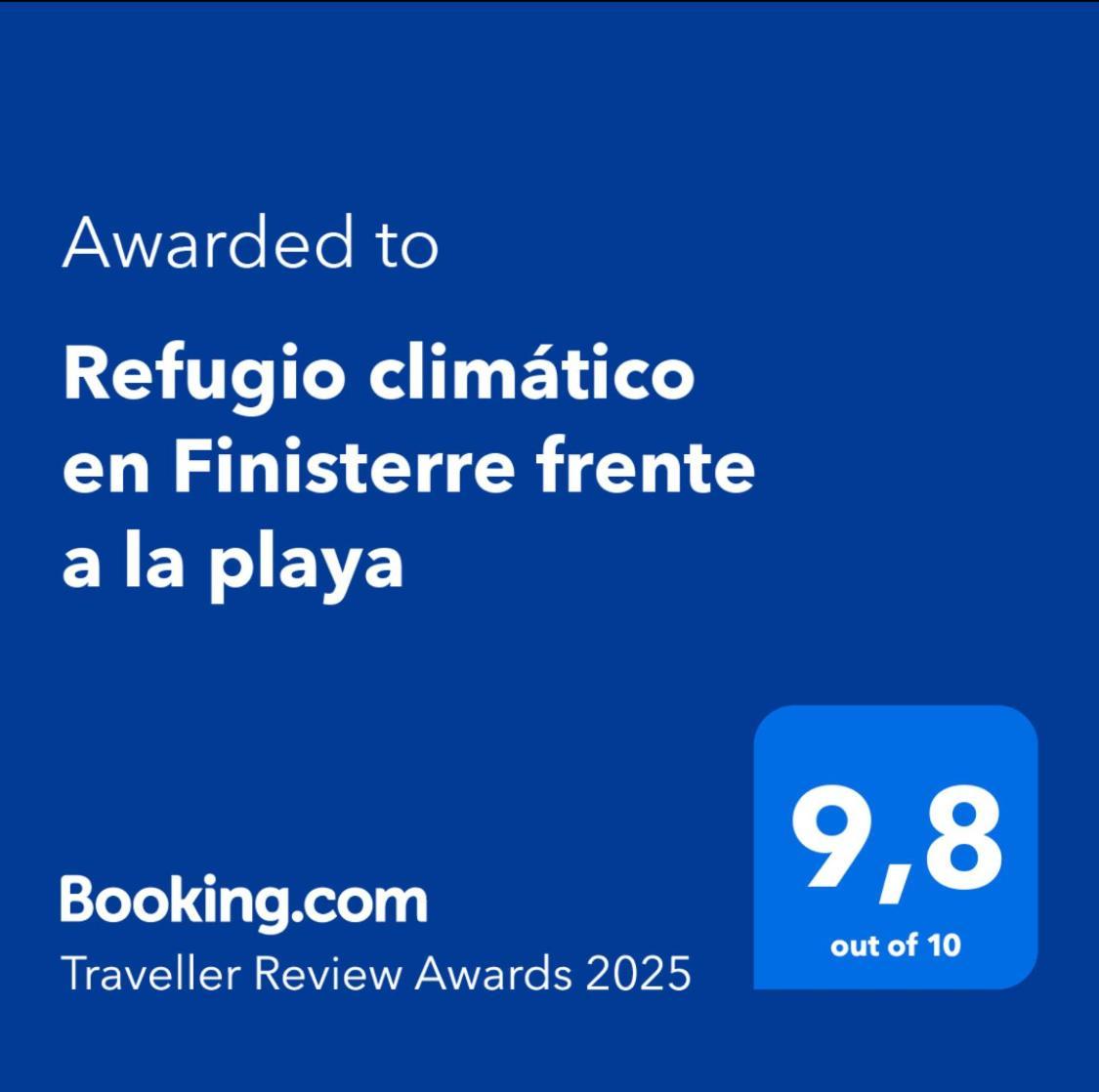 Apartament Refugio Climatico En Finisterre Frente A La Playa Zewnętrze zdjęcie