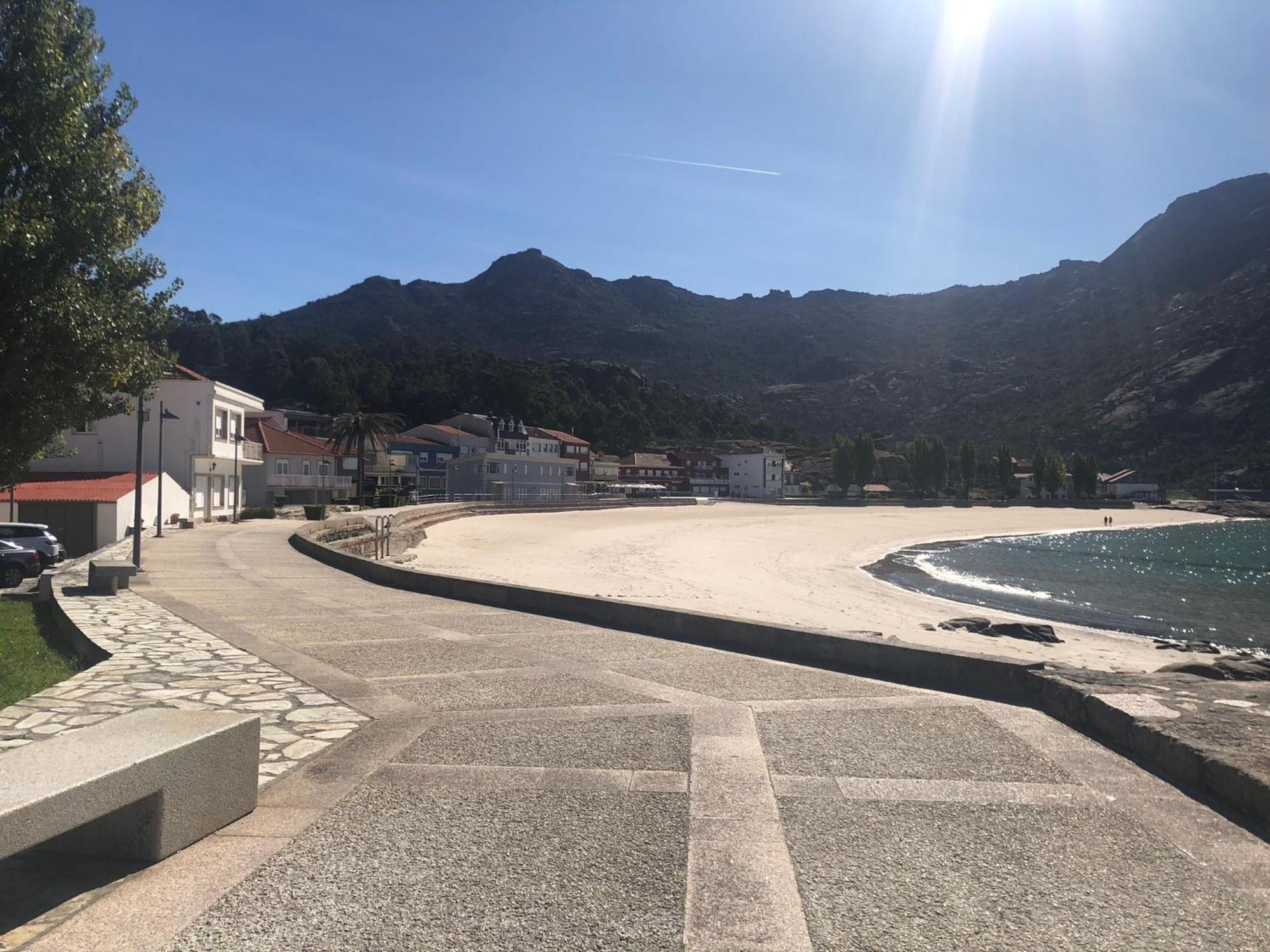 Apartament Refugio Climatico En Finisterre Frente A La Playa Zewnętrze zdjęcie