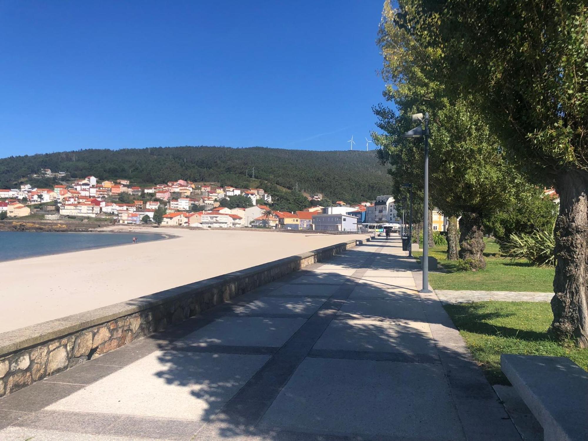 Apartament Refugio Climatico En Finisterre Frente A La Playa Zewnętrze zdjęcie
